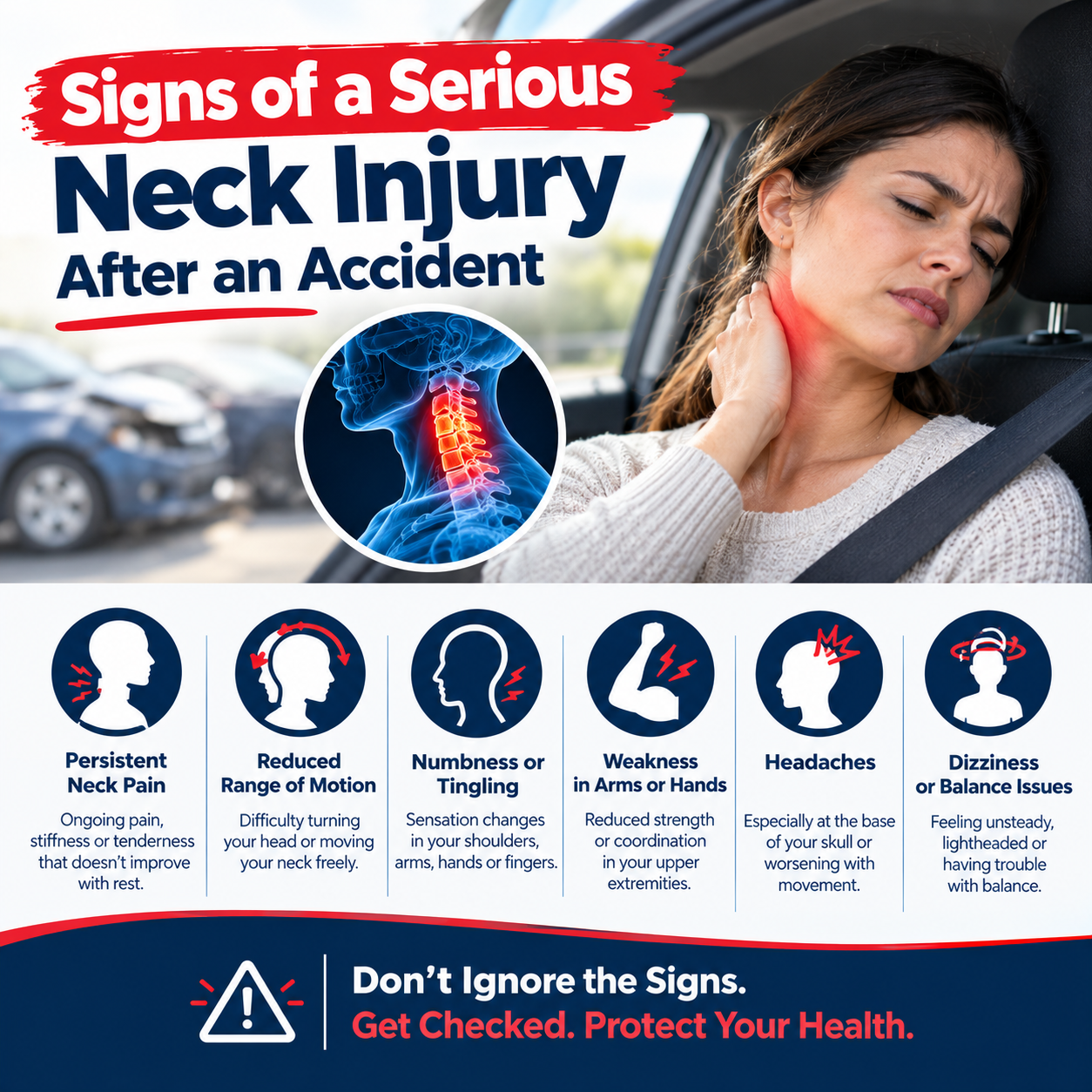 Signs of a Serious Neck Injury After an Accident